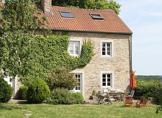 The cottages of Ferme de l'Airbois